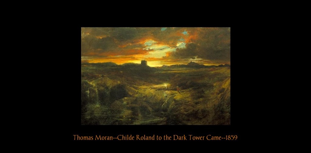 Thomas Moran Childe Roland to the Dark Tower Came 1859-2